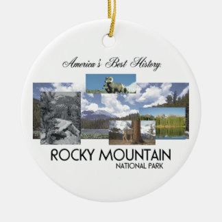 ABH Rocky Mountain NP Ceramic Tree Decoration