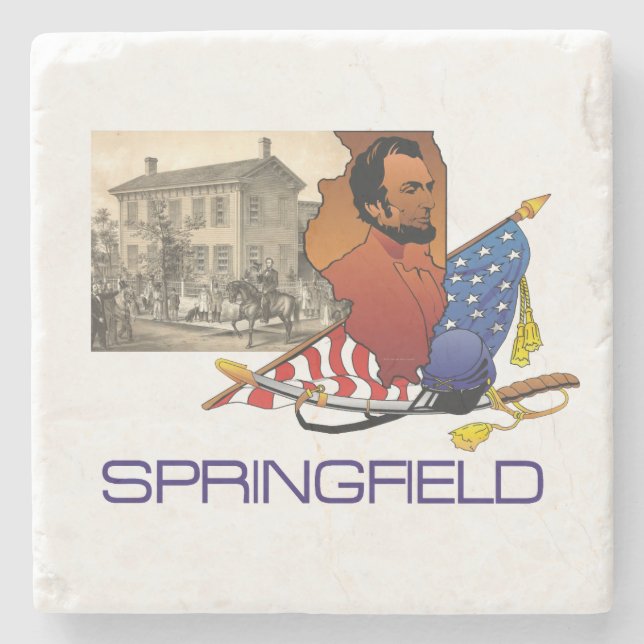 ABH Springfield Stone Coaster (Front)