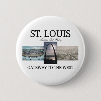 ABH St. Louis Gateway 6 Cm Round Badge