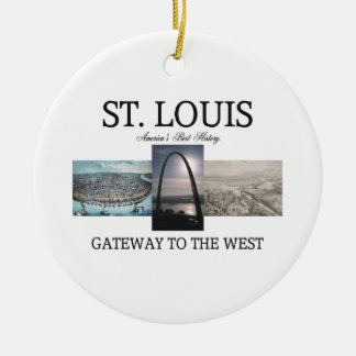 ABH St. Louis Gateway Ceramic Tree Decoration