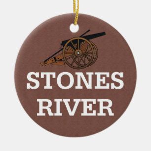 ABH Stones River Ceramic Tree Decoration