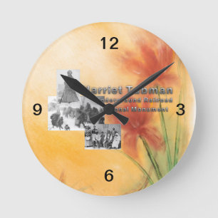 ABH Tubman National Monument Round Clock