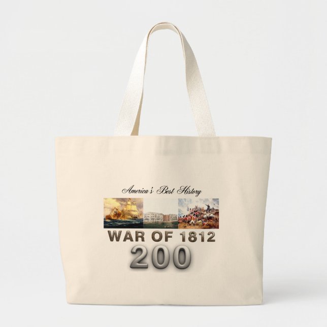 ABH War of 1812 Large Tote Bag (Front)
