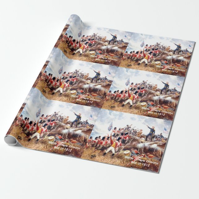 ABH War of 1812 Wrapping Paper (Unrolled)