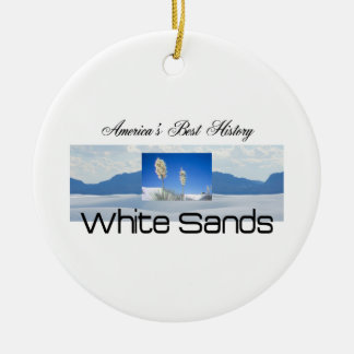 ABH White Sands Ceramic Tree Decoration