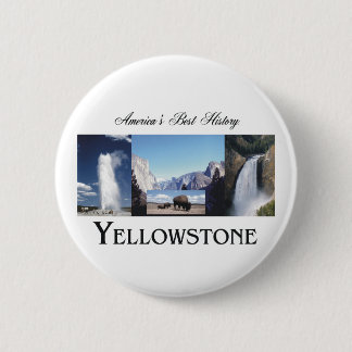 ABH Yellowstone 6 Cm Round Badge