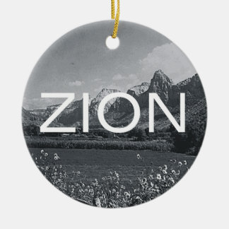 ABH Zion Ceramic Tree Decoration