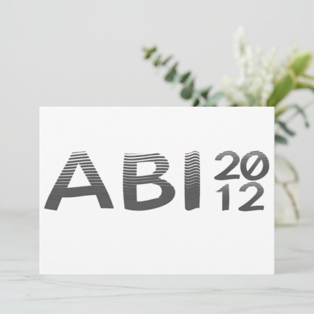 ABI 2012  INVITATION (Standing Front)