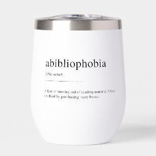 Abibliophobia definition