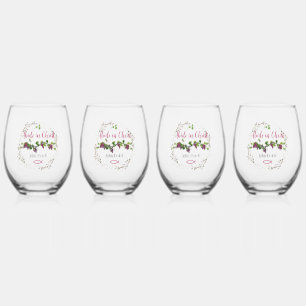 Abide in Christ  Stemless Wine Glass