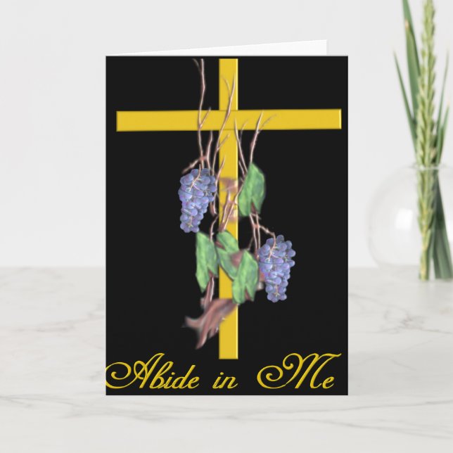 Abide in me  Cards (Front)