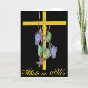 Abide in me Cards