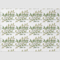 Abide In Me Christian Tissue Paper