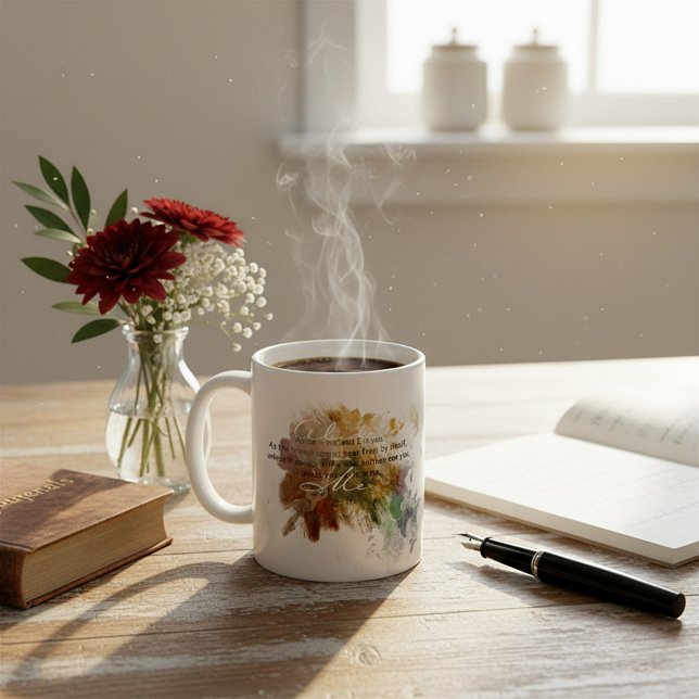 Abide in Me Coffee Mug (Creator Uploaded)
