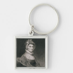 Abigail Adams, engraved by G.F. Storm (fl.c.1834) Key Ring
