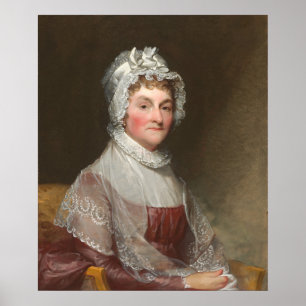 Abigail Adams - Gilbert Stuart Fine Art Poster