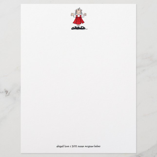 abigail love letterhead stationery (Front)