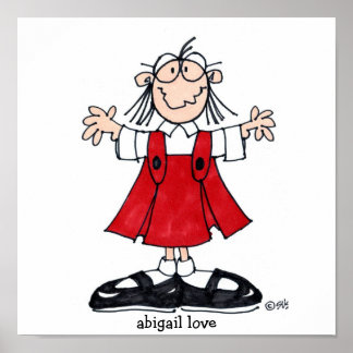Abigail love poster