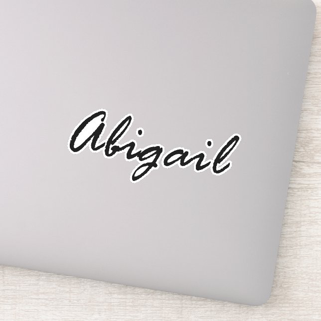 Abigail name  (Detail)