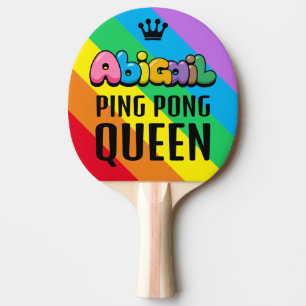 Abigail Ping Pong Queen Paddle
