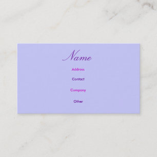 Abigail Profile Card