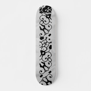 Abigail White Wave Wingnut Designer V Skateboard