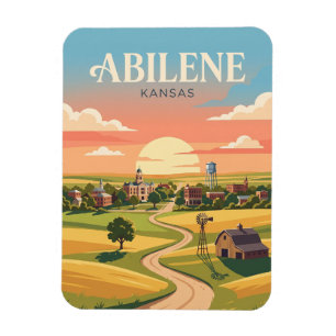 Abilene Kansas Magnet