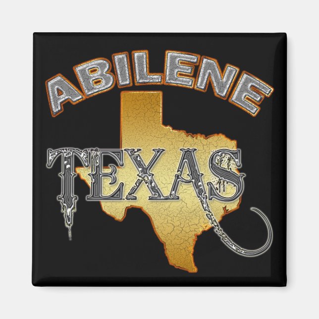 ABILENE, TEXAS MAGNET (Front)