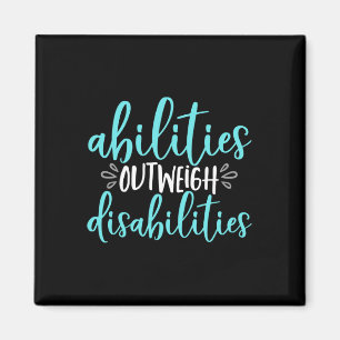Abilities Outweigh Disabilities Special Education Magnet