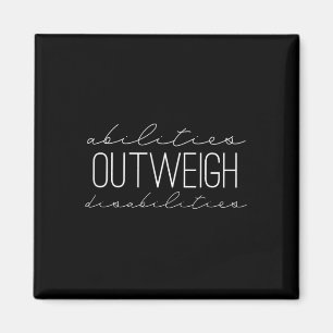 Abilities Outweigh Disabilities Speech Therapy  Magnet