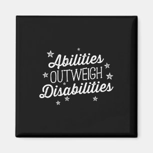 Abilities Outweigh Disabilities Speech Therapy  SL Magnet