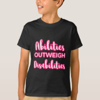 Abilities Outweigh Disabilities Teacher Special Ed