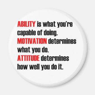 ability motivation attitude magnet