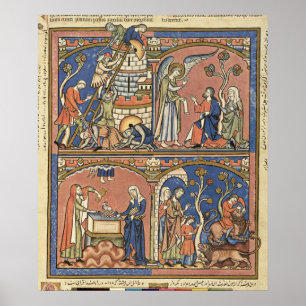 Abimelech and Samson Poster