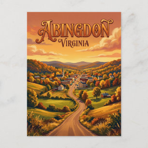 Abingdon USA Postcard