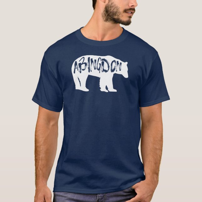 Abingdon Virginia Bear T-Shirt (Front)