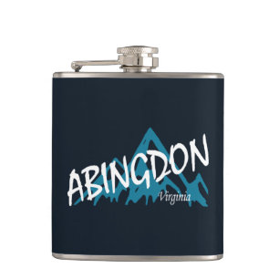 Abingdon Virginia Mountains Hip Flask