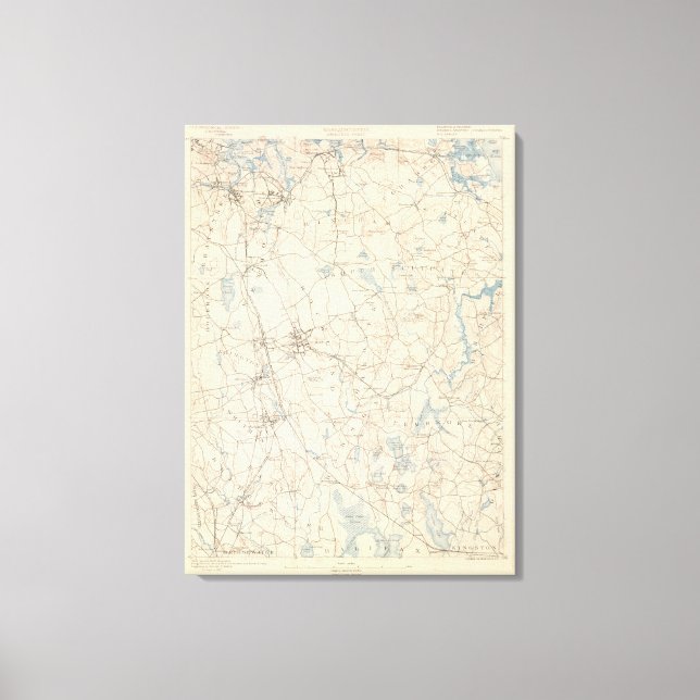 Abington, Massachusetts Canvas Print (Front)