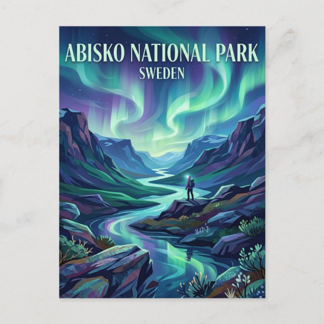 ABISKO NATIONAL PARK Sweden Postcard (Front)