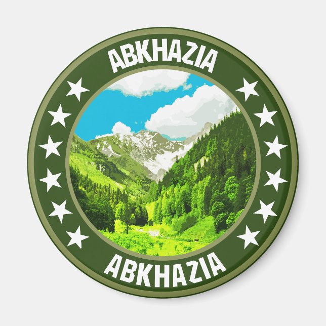 Abkhasia                                           magnet (Front)