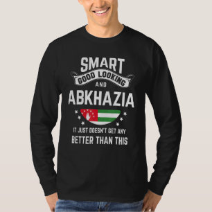 Abkhazian Flag Native Pride Abkhazia Abkhazian Ro T-Shirt