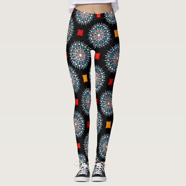 ABL - 0257 - Mandala - Leggings (Front)