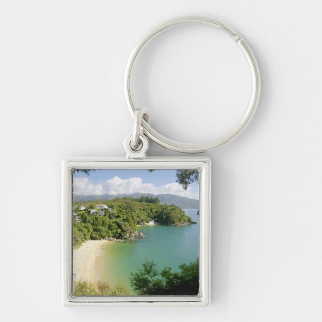 Able Tasman NP, Nelson, New Zealand. The many Key Ring (Front)