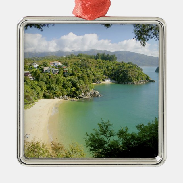 Able Tasman NP, Nelson, New Zealand. The many Metal Tree Decoration (Front)