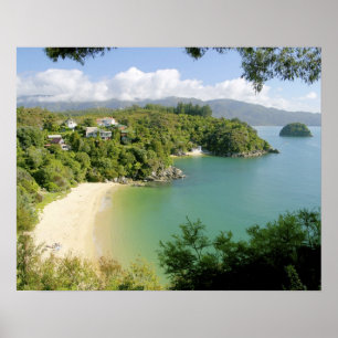 Able Tasman NP, Nelson, New Zealand. The many Poster