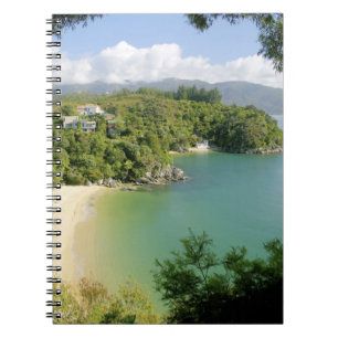 Able Tasman NP, Nelson, New Zealand. The many Spiral Notebook