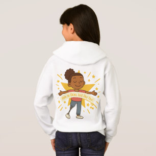 Able to Shine, Just like You Kids Pullover Hoodie
