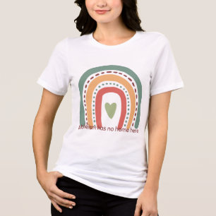 Ableism Has No Home Here Tri-Blend Shirt