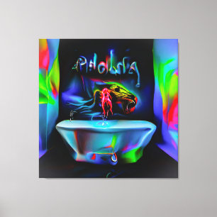 Ablutophobia 2 canvas print