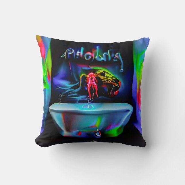 Ablutophobia 2 cushion (Front)